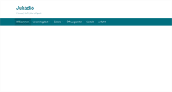 Desktop Screenshot of jukadio.de