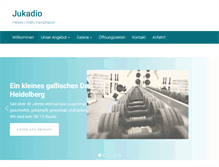 Tablet Screenshot of jukadio.de